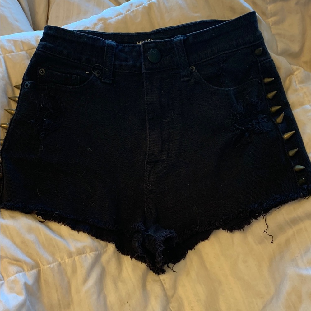 Spike Denim shorts